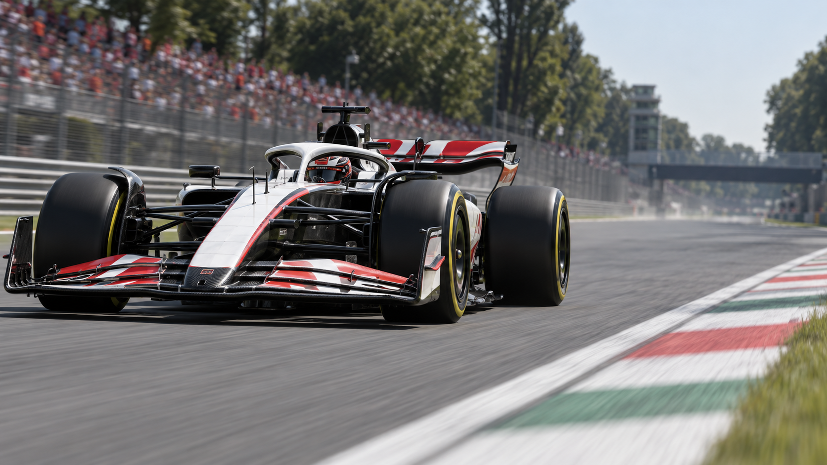 APEXSECTOR Formel-1-Motiv als Beitragsbild zur Technik-News über das Haas-Upgrade und die Ferrari-Power-Unit